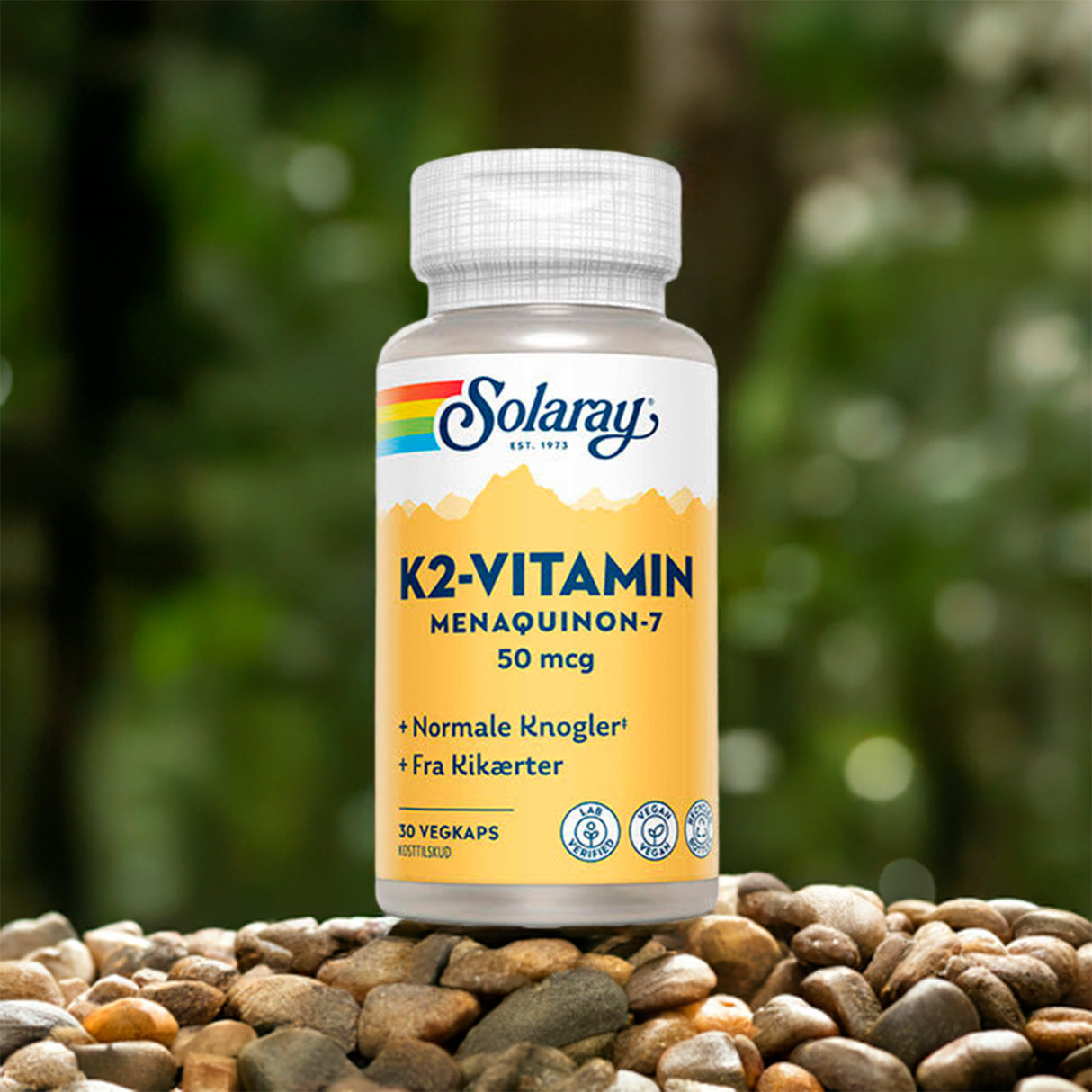 Solaray K2-vitamin 50 Mcg | 30 kapsler fra Solaray på Mecindo.dk