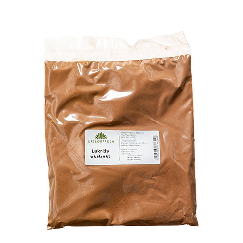 Urtegaarden Lakridsekstrakt | 100 gr fra Urtegaarden på Mecindo.dk