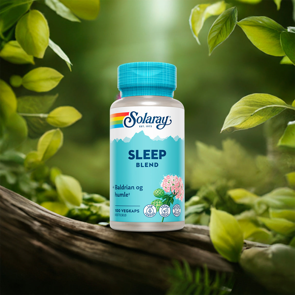 Solaray Sleep Blend | 100 kapsler fra Solaray på Mecindo.dk