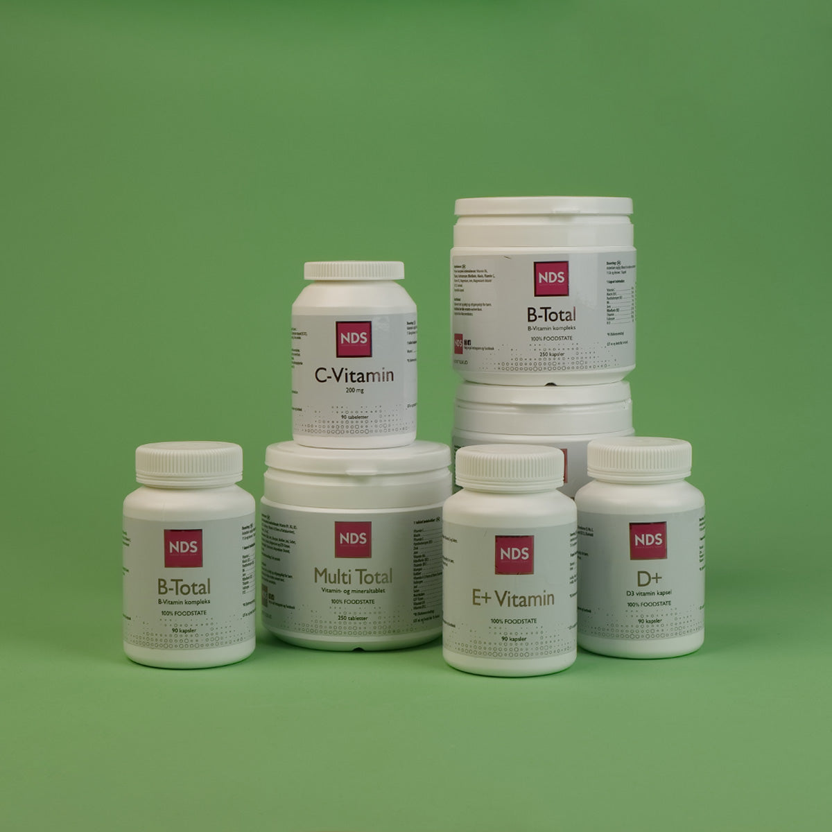 NDS B-total Vitamin | 250 Tabl. fra NDS på Mecindo.dk