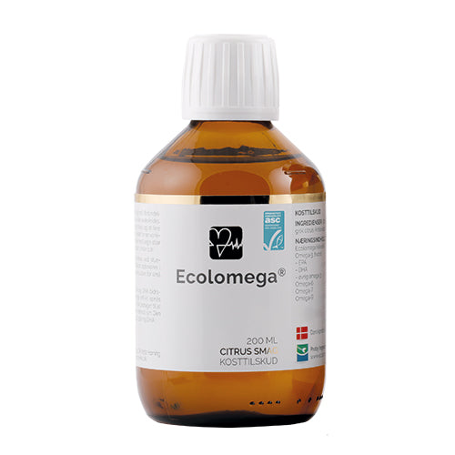 Natur-Drogeriet Ecolomega Fiskeolie | 200 ml fra Natur-Drogeriet på Mecindo.dk