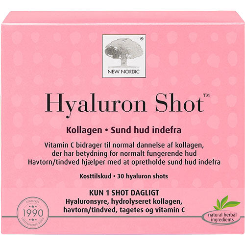New Nordic Skin Care Hyaluron Shot 30 X 15 Ml fra New Nordic på Mecindo.dk