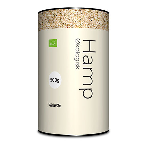 WellNOx Hampfrø Økologisk | 500 gr fra WellNOx på Mecindo.dk