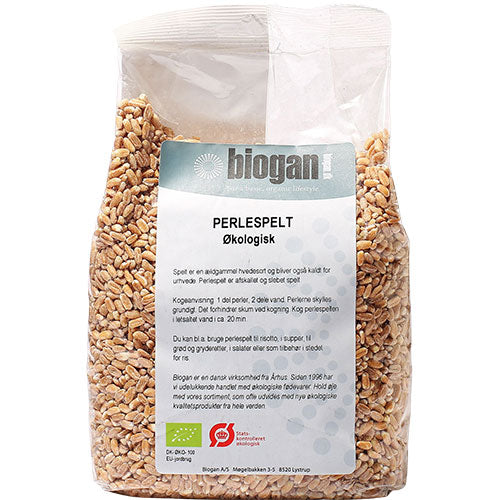 Biogan Perlespelt Økologisk | 650 gr fra Biogan på Mecindo.dk