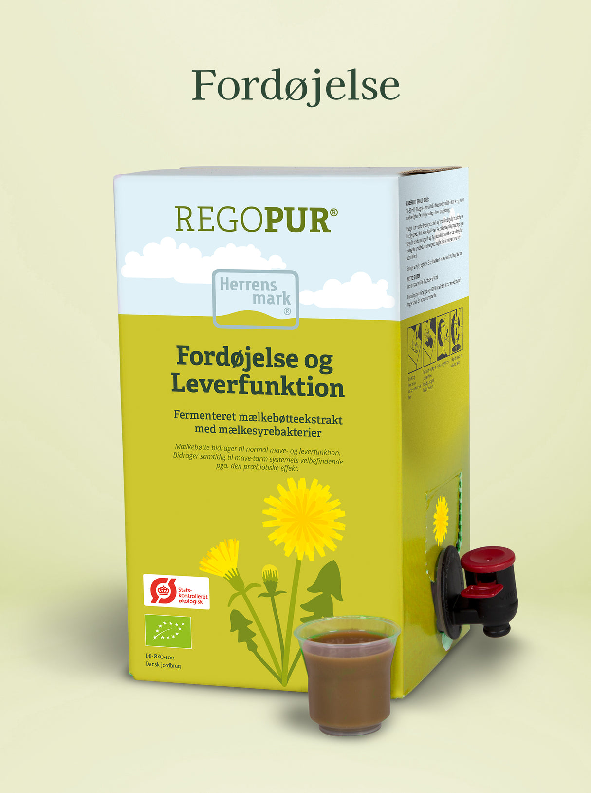 Herrens Mark Regopur Mælkebøtteekstrakt Ø | 2 ltr fra Herrens Mark på Mecindo.dk