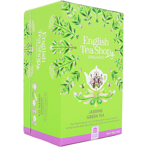 English Tea Shop Jasmine Green Tea Økologisk | 20 br fra English Tea Shop på Mecindo.dk