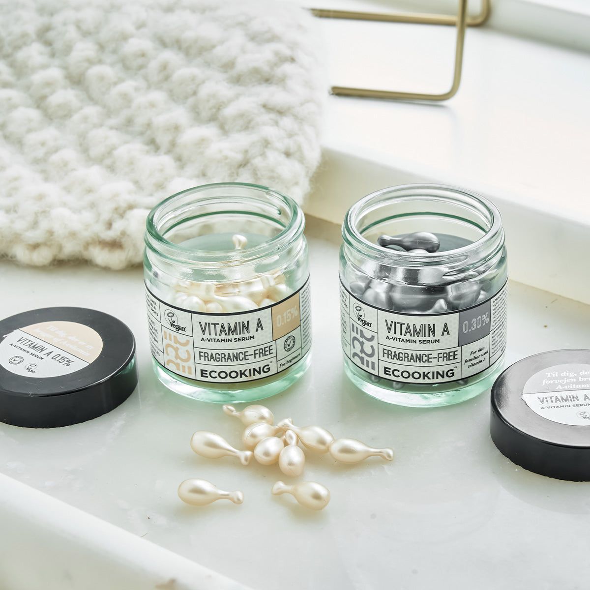 Ecooking A-vitamin 0,15% | 60 kapsler fra Ecooking på Mecindo.dk