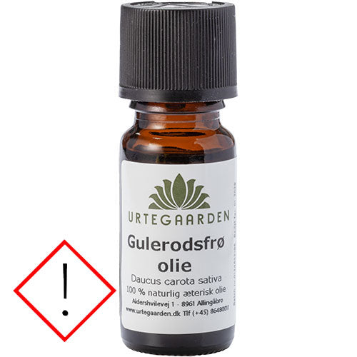 Urtegaarden Gulerodsfrøolie | 10 ml fra Urtegaarden på Mecindo.dk
