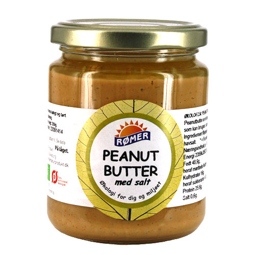 Rømer Peanut Butter Økologisk | 250 gr fra Rømer på Mecindo.dk