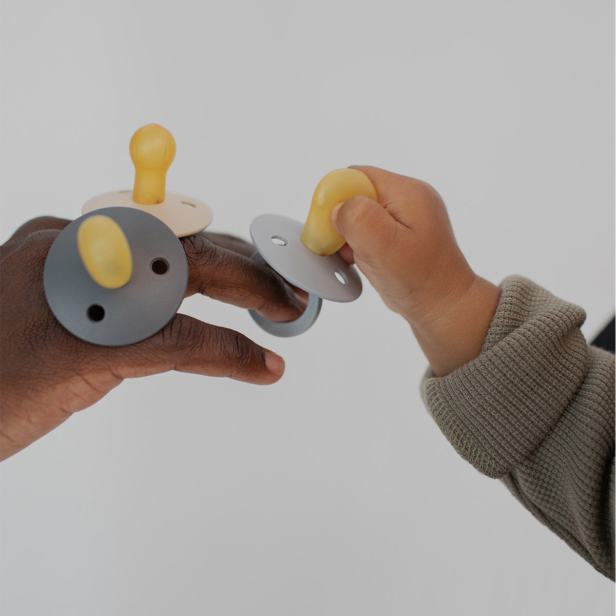 BIBS Colour Latex Size 2 Vanilla/Cloud 2 PACK fra BIBS på Mecindo.dk