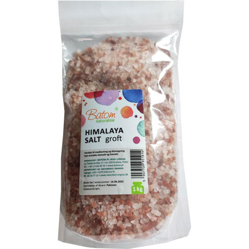 Batom Himalaya Salt Groft Granulat Pink | 1 kg fra Batom på Mecindo.dk