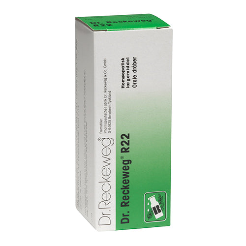 Dr. Reckeweg R 22 | 50 ml fra Dr. Reckeweg på Mecindo.dk