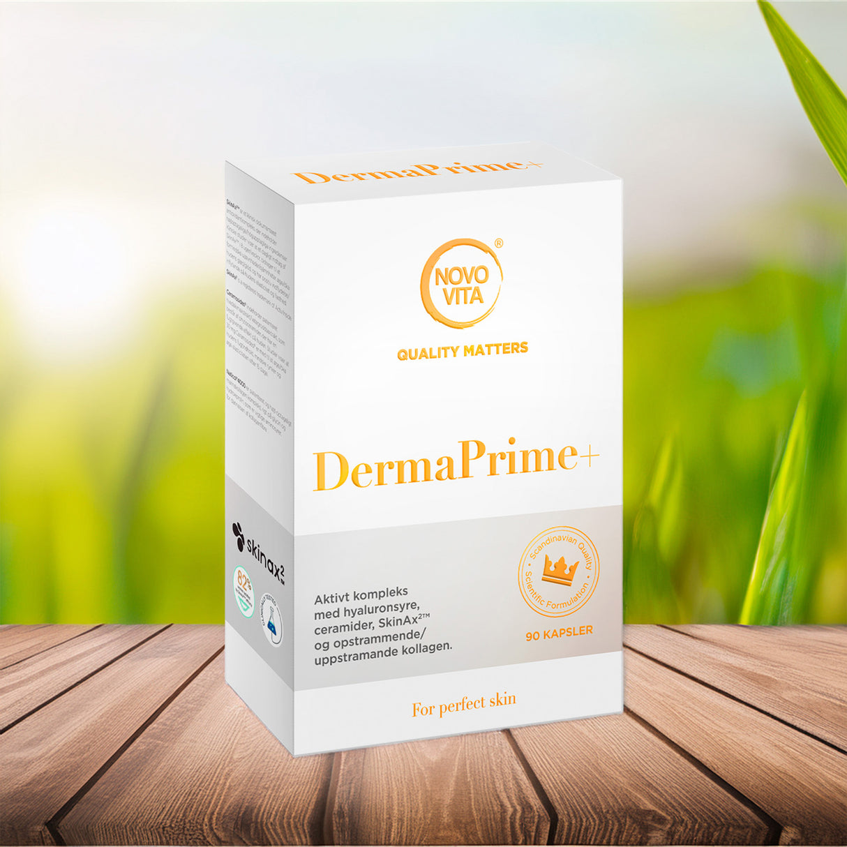 Novo Vita Dermaprime+ Collagen | 90 kapsler fra Novo Vita på Mecindo.dk