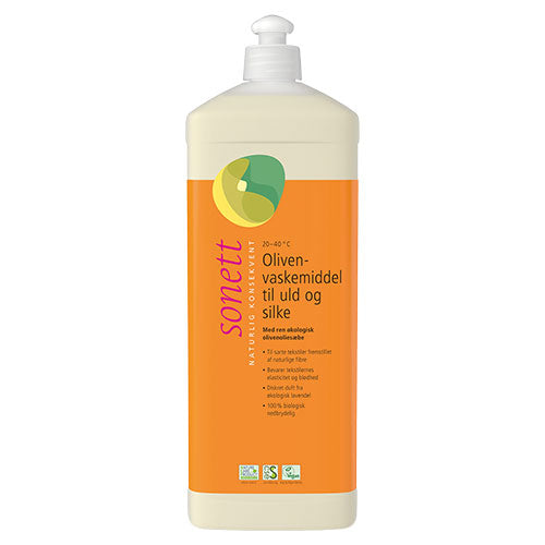 Sonett Oliven Vaskemiddel Til Uld, Silke M. Lavendelduft | 1 ltr fra Sonett på Mecindo.dk