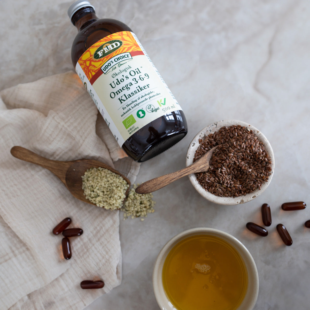 Udo´s Choice Oil Økologisk | 500 ml fra Udo´s Choice på Mecindo.dk