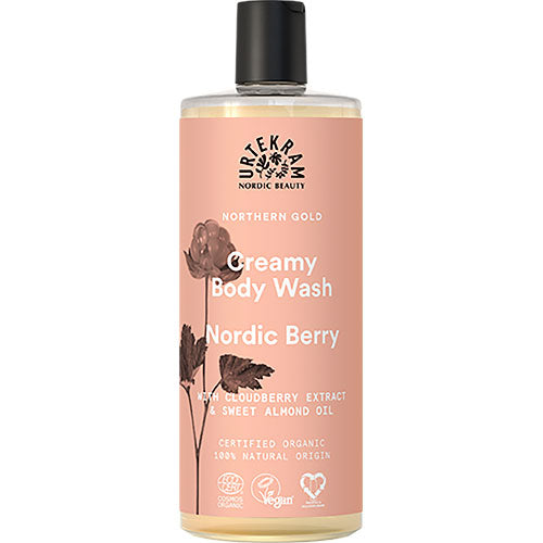 Urtekram Creamy Body Wash Nordic Berry | 500 ML fra Urtekram på Mecindo.dk