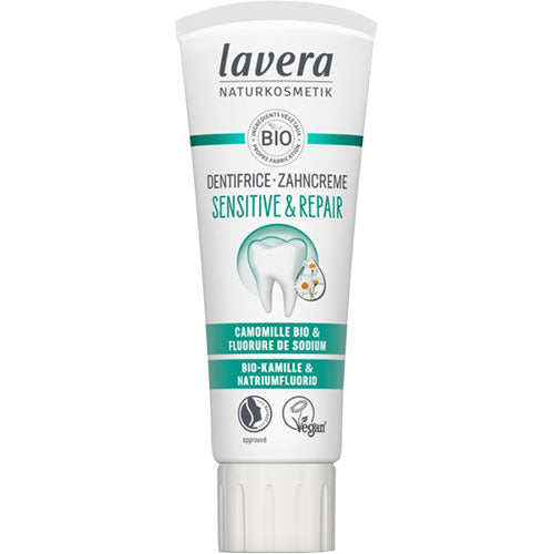 lavera Basis Sensitive Tandpasta | 75 ml fra lavera på Mecindo.dk