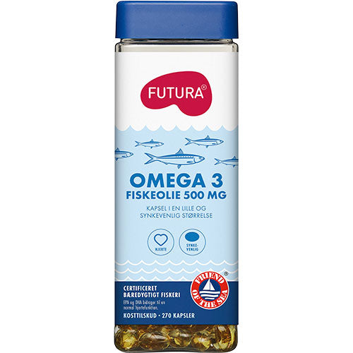 Omega 3 500mg fra Futura på Mecindo.dk