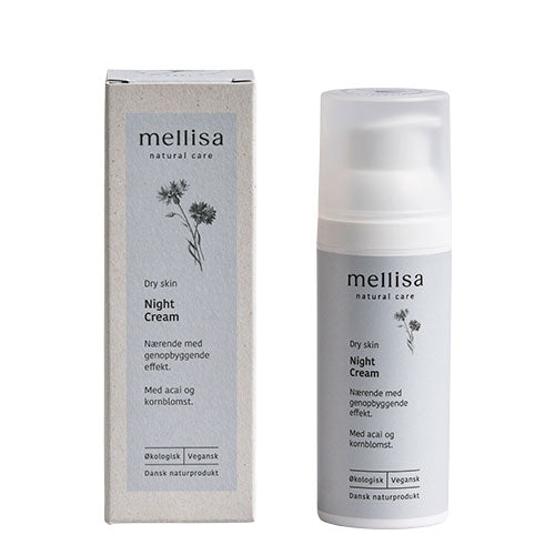 Mellisa Night Cream Dry Skin | 50 ml fra Mellisa på Mecindo.dk