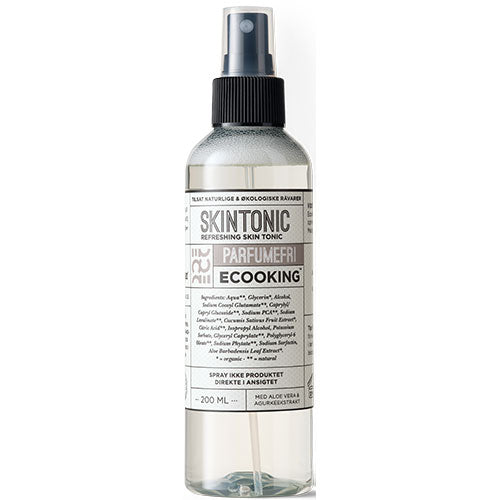 Ecooking Skintonic Parfumefri | 200 ml fra Ecooking på Mecindo.dk