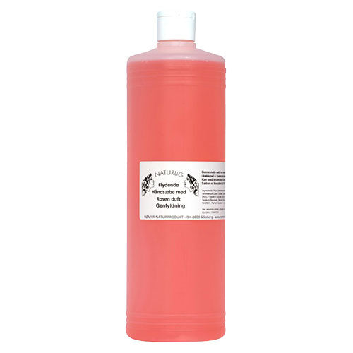 Rømer Håndsæbe Flydende Rose Genfyld | 1 ltr fra Rømer på Mecindo.dk