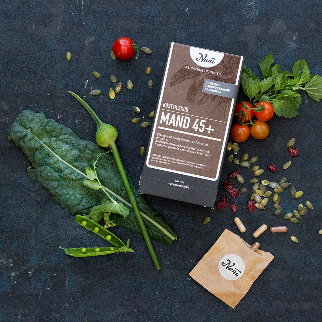 Nani Mand 45+ Kurpakke | 30 br fra Nani på Mecindo.dk
