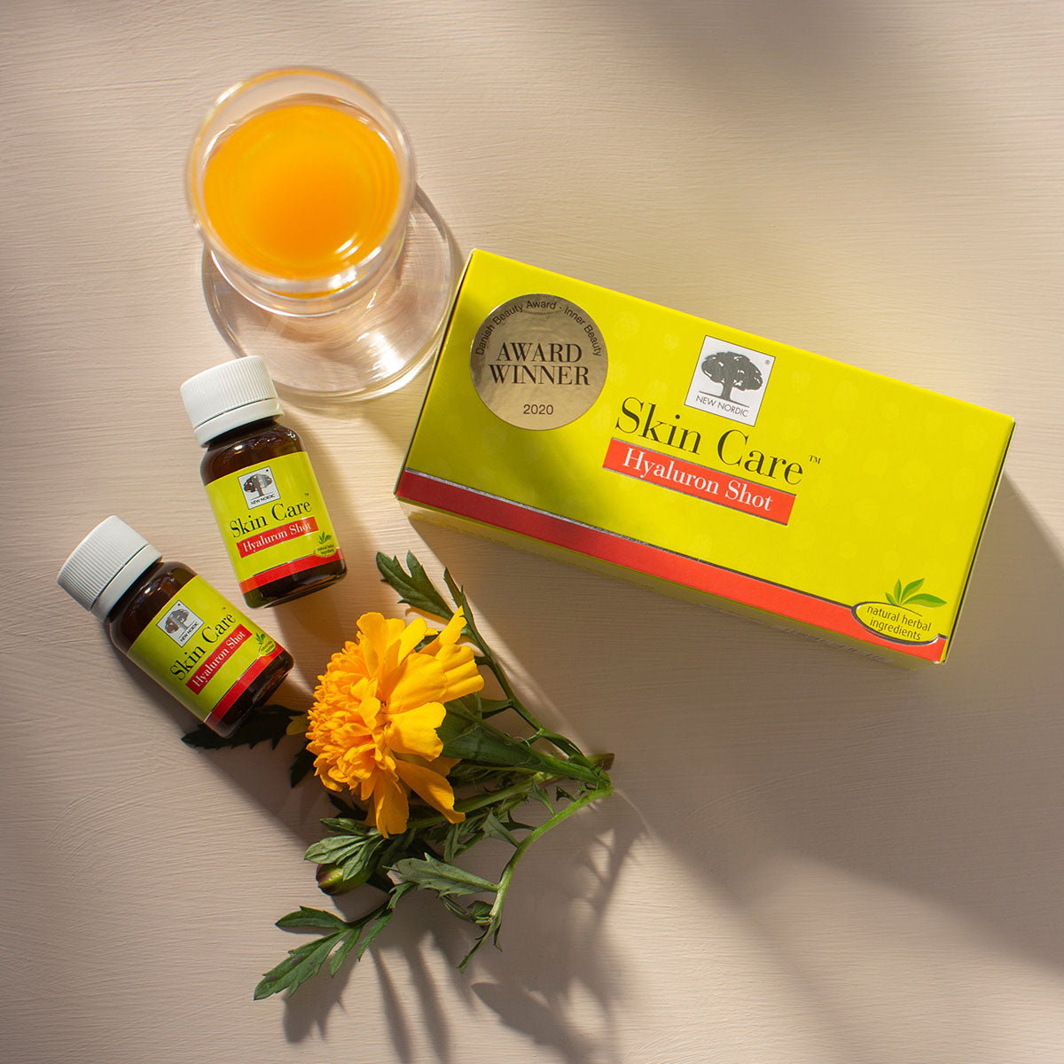 New Nordic Skin Care Hyaluron Shot 30 X 15 Ml fra New Nordic på Mecindo.dk