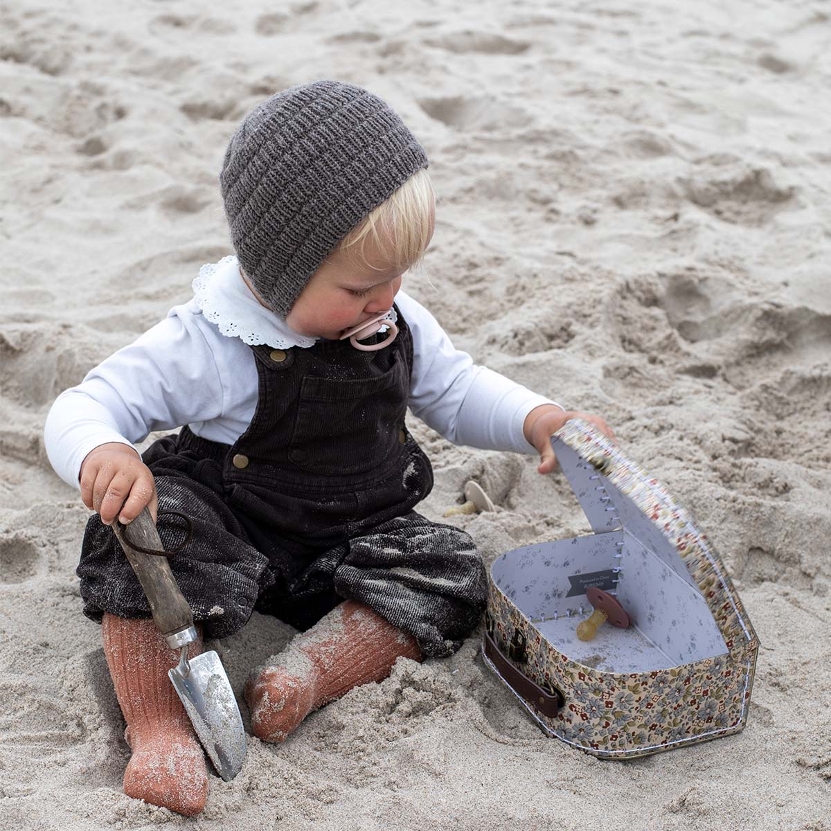 BIBS Colour Latex Size 1 Symmetrical Blush/Wood fra BIBS på Mecindo.dk