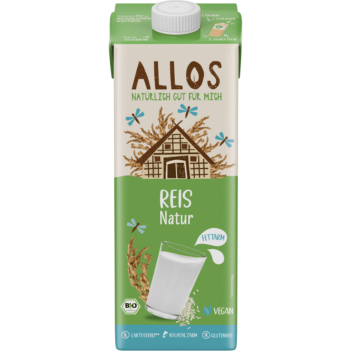 Allos Risdrik Økologisk | 1 liter
