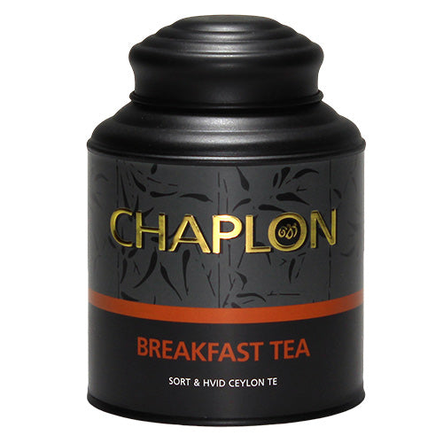 Chaplon Breakfast Sort/hvid Te I Dåse Økologisk | 160 gr fra Chaplon på Mecindo.dk