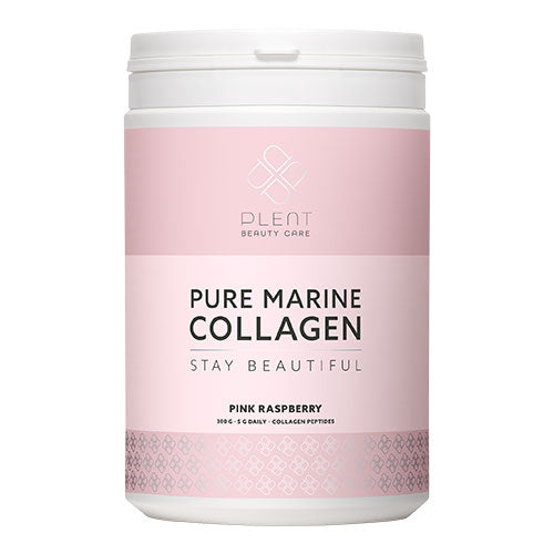 Plent Marine Collagen Raspberry | 300 gr fra Plent på Mecindo.dk