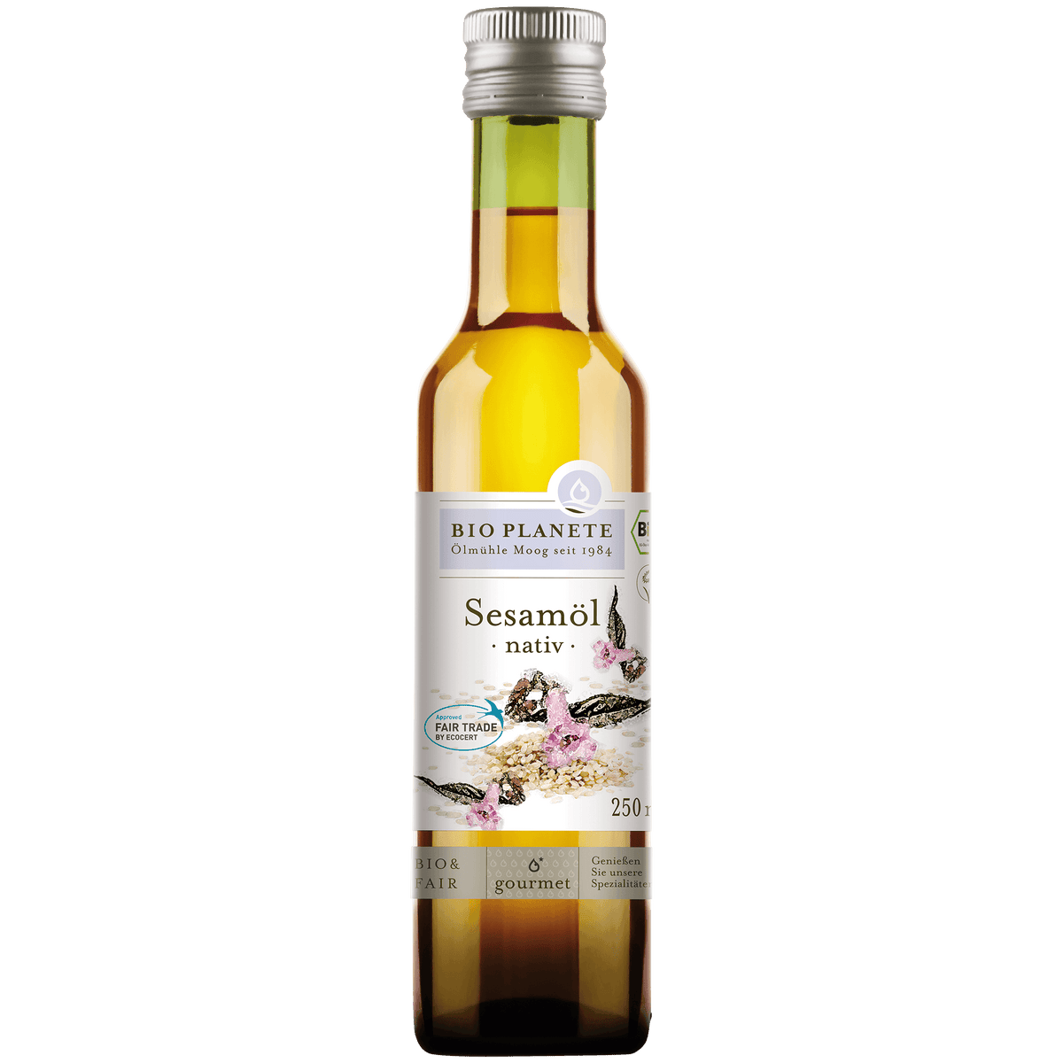 BioPlanète Sesamolie Native Økologisk | 250 ml