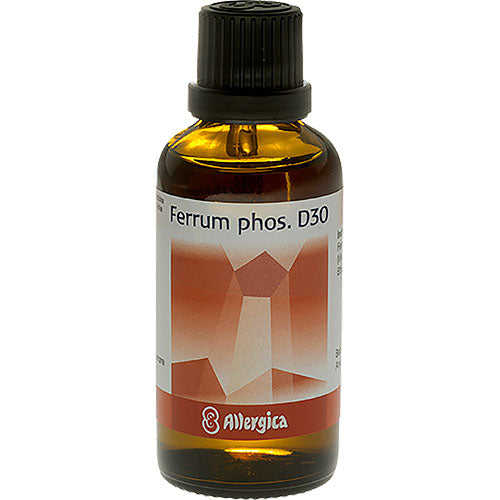 Allergica Ferrum Phos. D30 Cellesalt 3 | 50 ml fra Allergica på Mecindo.dk