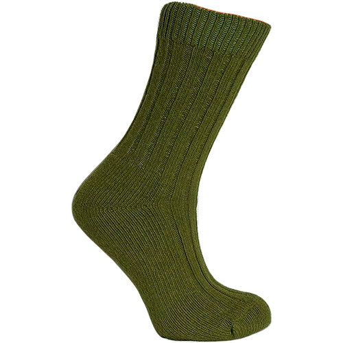 Merinostrømper Lime | Str. 43/46 fra Clemente på Mecindo.dk