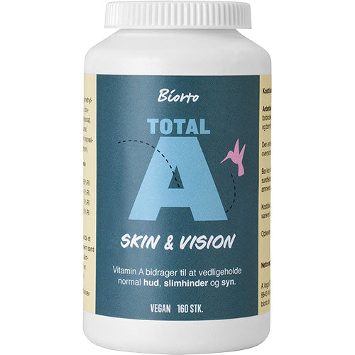 Biorto Total A Skin & Vision | 160 KAP fra Biorto på Mecindo.dk