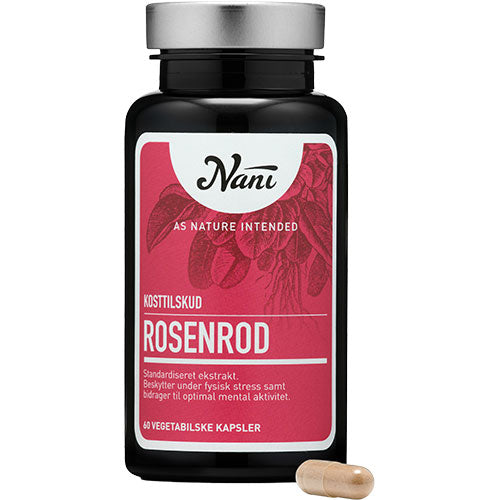 Nani Rosenrod Ekstrakt | 60 kapsler fra Nani på Mecindo.dk