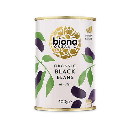 Biona Organic Sorte Bønner Økologisk | 400 gr fra Biona Organic på Mecindo.dk