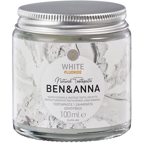Ben & Anna Toothpaste (100 ml) | White + Fluoride fra Ben & Anna på Mecindo.dk