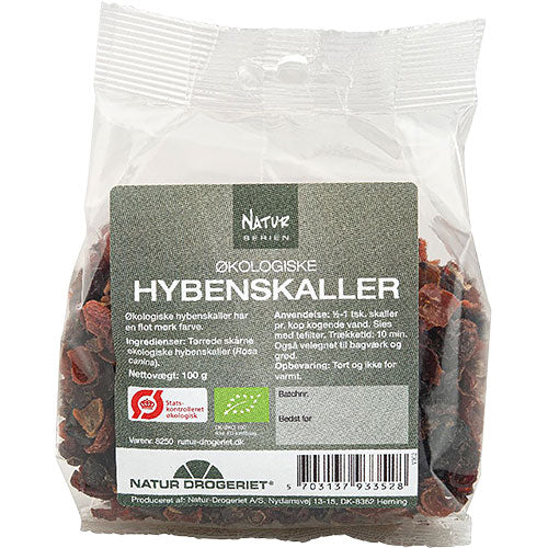 Natur-Drogeriet Hyben Skaller Økologisk | 100 gr fra Natur-Drogeriet på Mecindo.dk