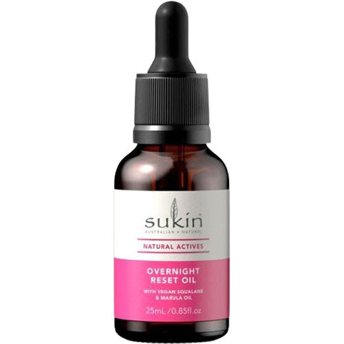 Sukin Natural Actives Overnight Reset Oil | 25 ml fra Sukin på Mecindo.dk