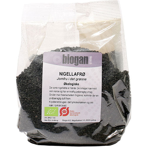 Biogan Økologiske Nigellafrø | 250 gr fra Biogan på Mecindo.dk