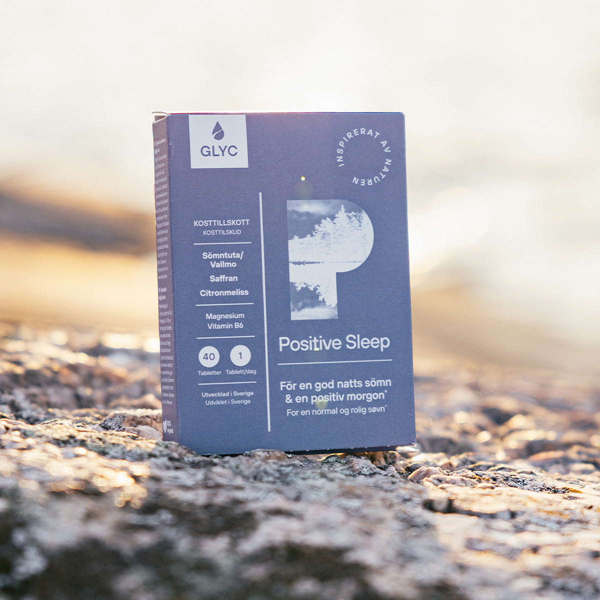 Glyc Positive Sleep | 40 Tabl. fra Glyc på Mecindo.dk