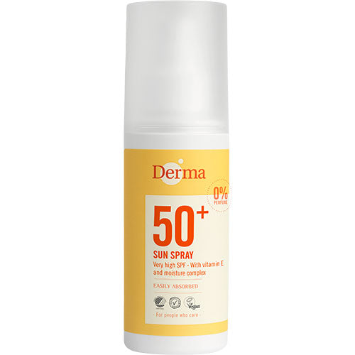 Derma Sun Spray SPF50+ | 150 ML fra Derma på Mecindo.dk