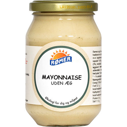 Rømer Mayonnaise Ægfri Økologisk | 230 gr fra Rømer på Mecindo.dk