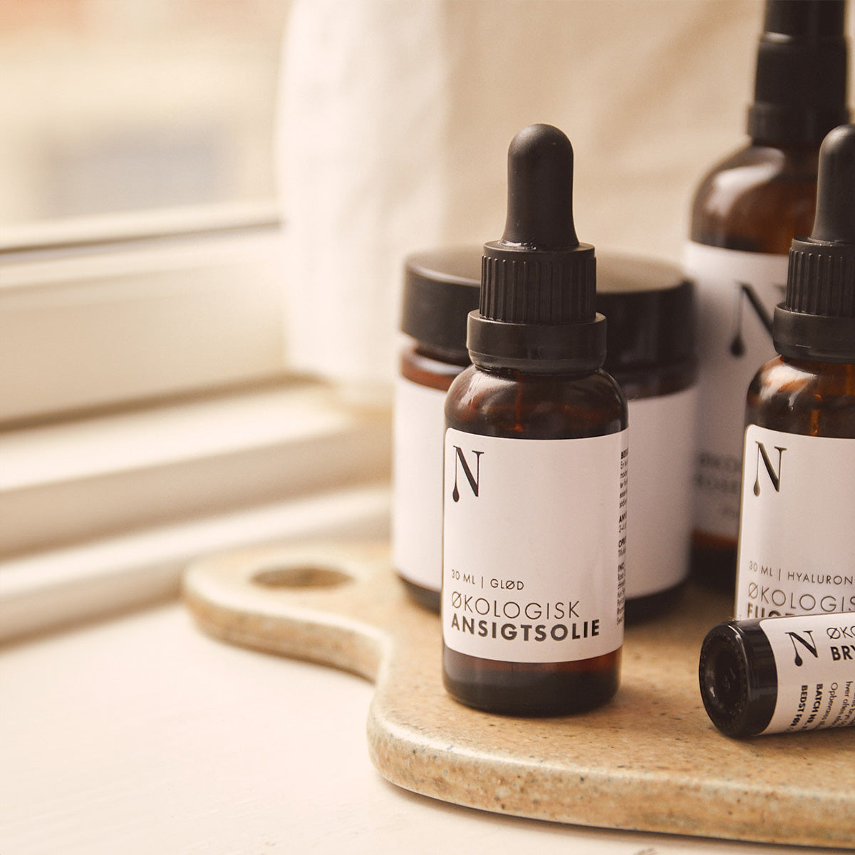 Naturligolie Økologisk Ansigtsolie Glød | 30 ml fra Naturligolie på Mecindo.dk