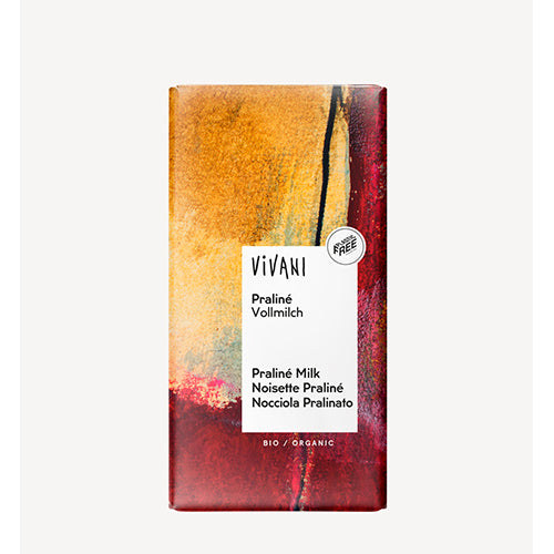 Vivani Praline Chokolade Økologisk | 100 gr fra Vivani på Mecindo.dk