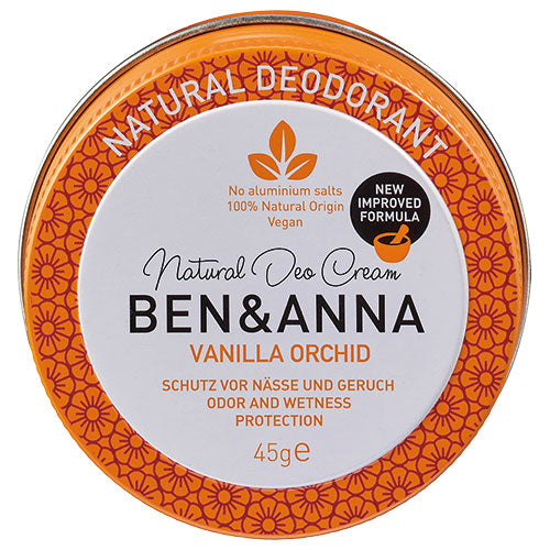 Ben & Anna Deo Cream (45 gr) | Vanilla Orchid fra Ben & Anna på Mecindo.dk