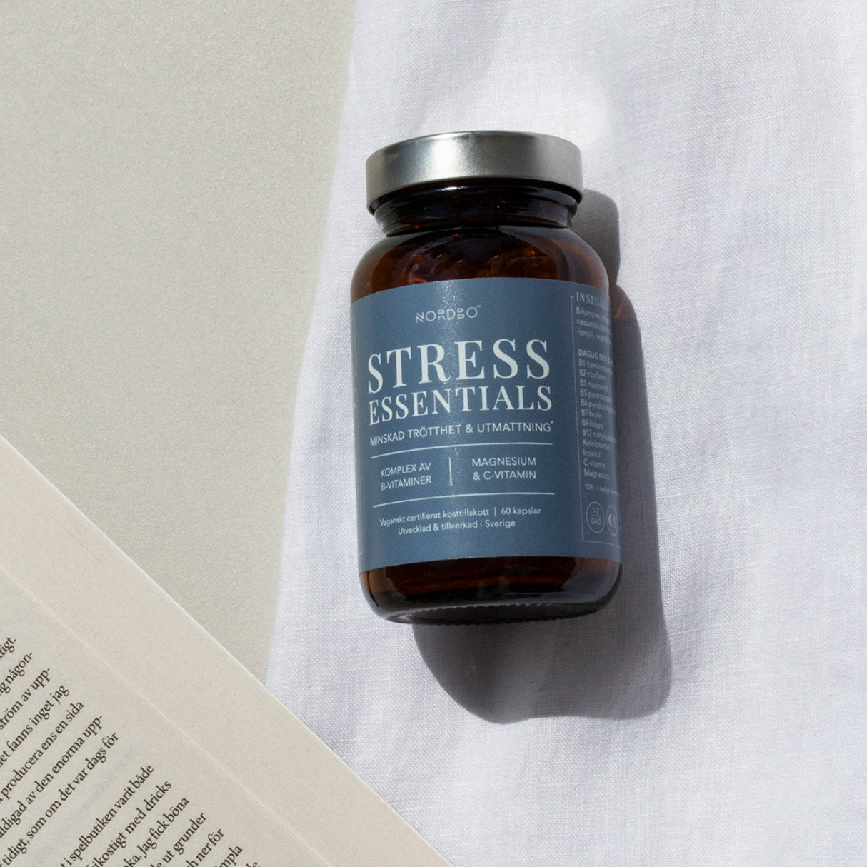 NORDBO Stress Essentials | 60 kapsler