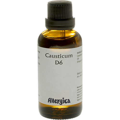 Allergica Causticum D6 | 50 ml fra Allergica på Mecindo.dk