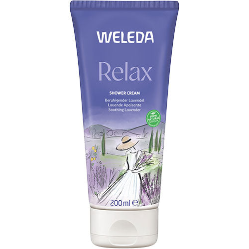 Weleda Relax Shower Cream Lavender | 200 ml fra Weleda på Mecindo.dk